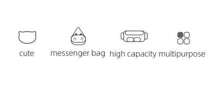 Sunveno Cat Diaper Bag
