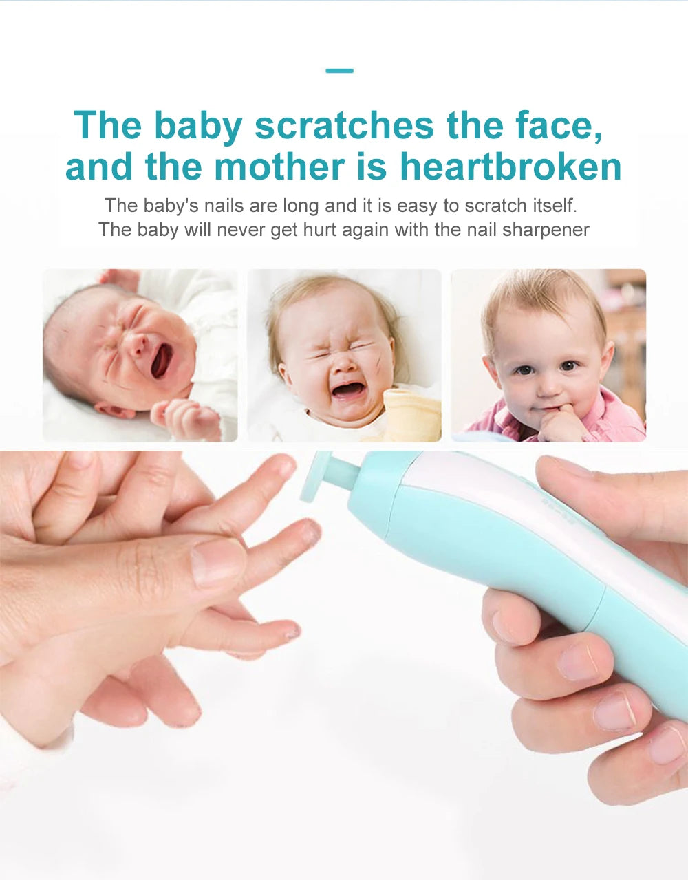 Baby Electric Nail Trimmer