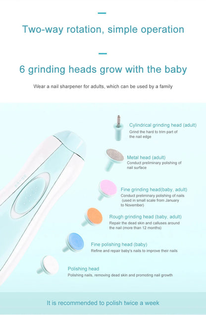 Baby Electric Nail Trimmer