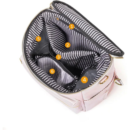 Fashion Leather Mommy Backpacks