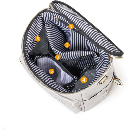 Fashion Leather Mommy Backpacks